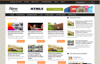 News-Magazine-Blogger-Template 2
