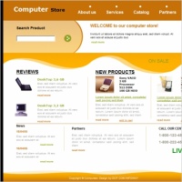 Computer store template 1454